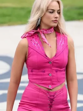 Margot Robbie Barbie Pink Vest