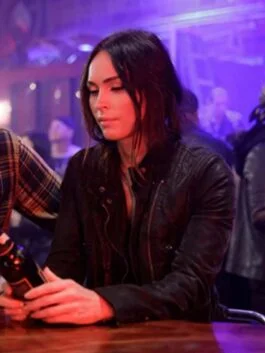 Megan Fox Midnight in the Switchgrass Leather Jacket