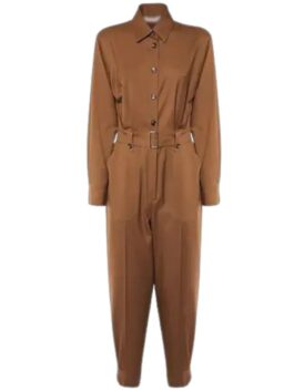 And Just like That S02 Cynthia Nixon Brown Jumpsuit