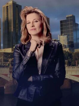 My Life Is Murder Alexa Crowe Leather Jacket