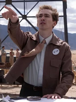 Oppenheimer Dylan Arnold Brown Jacket