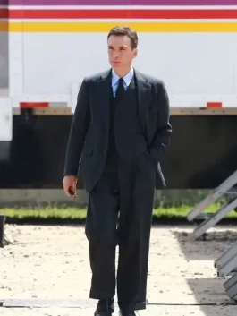 Cillian Murphy Oppenheimer 2023 Black Suit