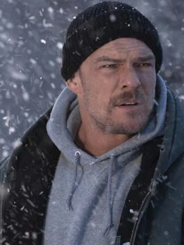 Ordinary Angels 2023 Alan Ritchson Grey Hoodie
