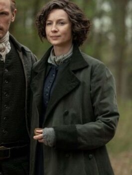 Outlander Season 7 Caitríona Balfe Green Coat
