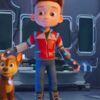 PAW Patrol The Mighty Movie 2023 Finn Lee-Epp Red Jacket