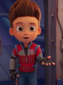 PAW Patrol The Mighty Movie 2023 Finn Lee-Epp Red Jacket