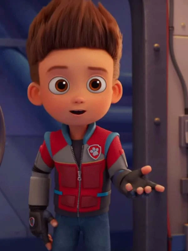 PAW Patrol The Mighty Movie 2023 Finn Lee-Epp Red Jacket