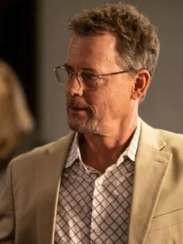 Sight 2023 Greg Kinnear Beige Coat