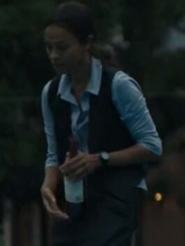 Special Ops Lioness 2023 Zoe Saldana Black Vest