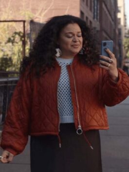 Survival Of The Thickest Mavis Beaumont Brown Jacket