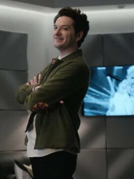 The Afterparty 2022 Ben Schwartz Green Wool Jacket