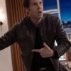 The Afterparty 2022 Ike Barinholtz Leather Jacket