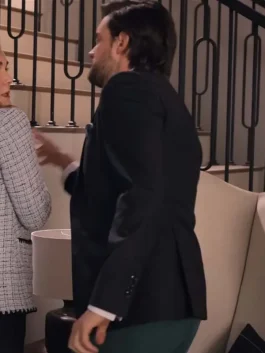 The Afterparty 2022 Sebastian Black Blazer (side)