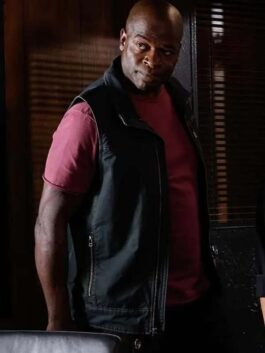 The Blacklist Dembe Zuma Black Vest