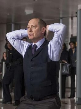 The Blacklist Raymond Reddington Black Vest