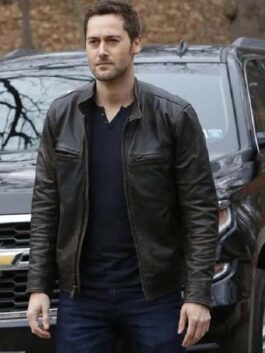 The Blacklist Ryan Eggold Black Leather Jacket