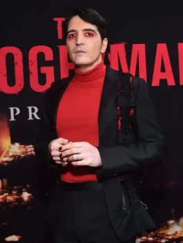 The Boogeyman 2023 David Dastmalchian Black Blazer