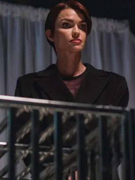Ruby Rose The Collective 2023 Black Coat