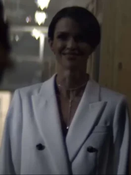 Ruby Rose The Collective White Blazer