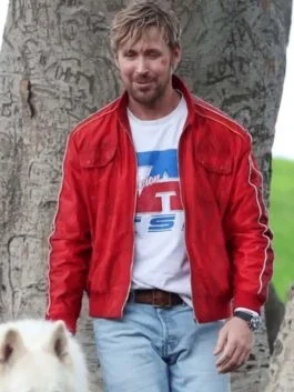 The Fall Guy 2024 Ryan Gosling Red Jacket