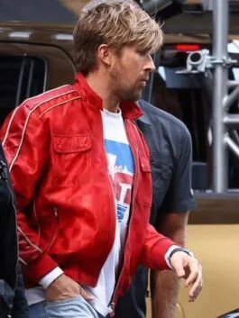 The Fall Guy 2024 Ryan Gosling Red Jacket