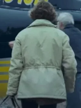 The Holdovers 2023 Brady Hepner Beige Jacket