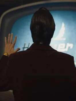 The Hunger Games 2023 Jason Schwartzman Velvet Blazer