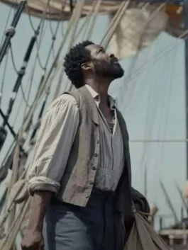 The Last Voyage of the Demeter 2023 Corey Hawkins Grey Vest