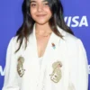 Iman Vellani The Marvels 2023 White Jacket
