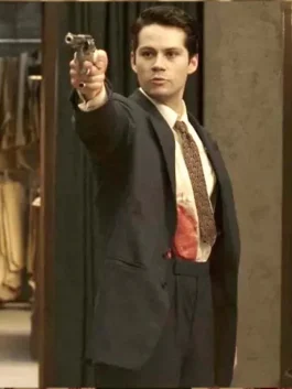 The Outfit 2022 Mark Rylance Black Blazer