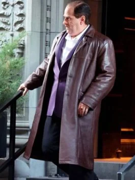The Penguin 2024 Oswald Cobblepot Brown Trench Coat