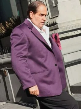 The Penguin 2024 Oswald Cobblepot Purple Blazer