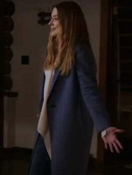 Virgin River S02 Melinda Monroe Blue Trench Coat