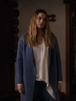 Virgin River S02 Melinda Monroe Blue Trench Coat