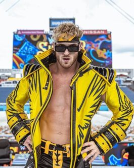 WWE Crown Jewel 2022 Logan Paul Maverick Jacket