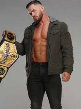 Austin Theory WWE Hall of Fame Green Jacket