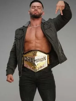 Austin Theory WWE Hall of Fame Green Jacket