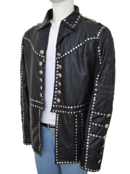 WWE The Miz Studded Leather Jacket
