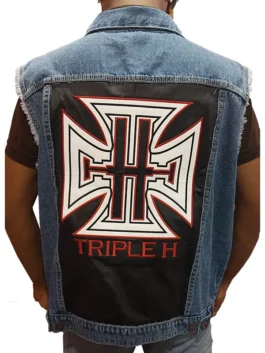WWE Triple H Leather Jacket