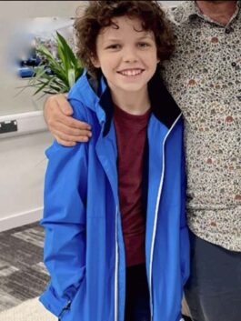 Wonka 2023 Colin O’Brien Blue Jacket