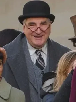 Wonka 2023 Jim Carter Grey Coat