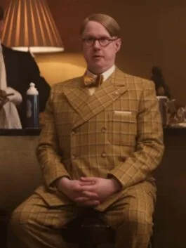 Wonka 2023 Matt Lucas Check Coat