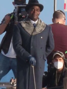 Wonka 2023 Paterson Joseph Grey Coat