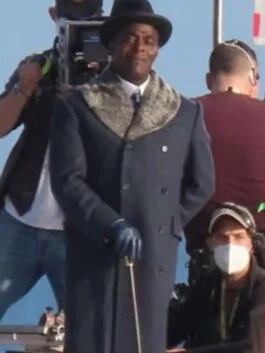 Wonka 2023 Paterson Joseph Grey Coat