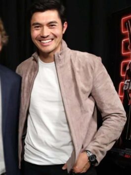 Snake Eyes Movie Premiere Event Henry Golding Leather Jacket