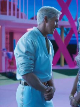 Barbie 2023 Ryan Gosling White Jumpsuit