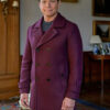 A Merry Scottish Christmas Scott Wolf Purple Coat