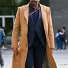 Alec Mercer The Irrational 2023 Jesse L. Martin Brown Trench Coat