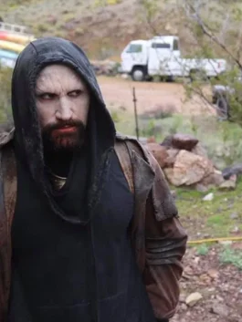 Bloodthirst 2023 Robert LaSardo Brown Coat (front)