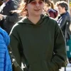 Cat Person 2023 Emilia Jones Green Hoodie